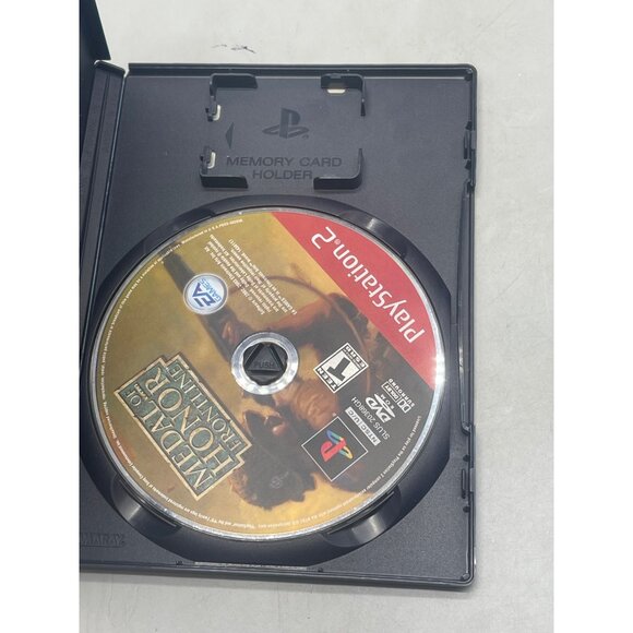 Medal of honor frontline DVD play station 2 rated Teen 2003 READ - Picture 2 of 4